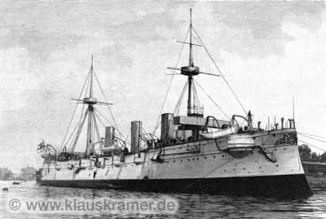 Kaiserliche Marine_grosser Kreuzer_Kiel_Kanea